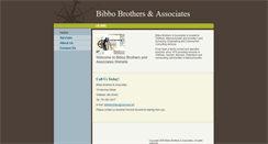 Desktop Screenshot of bibbobrothers.com